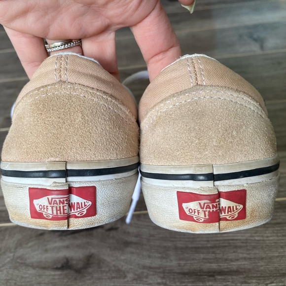 Vans Old Skool Off the Wall Sneakers canvas lace up in Honey Peach (faded pink) - Picture 4 of 7